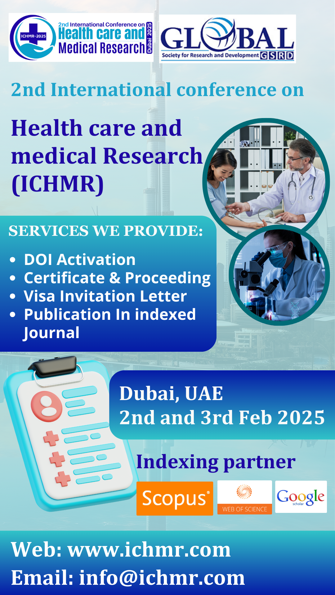 2nd International Conference On Health care and Medical Research